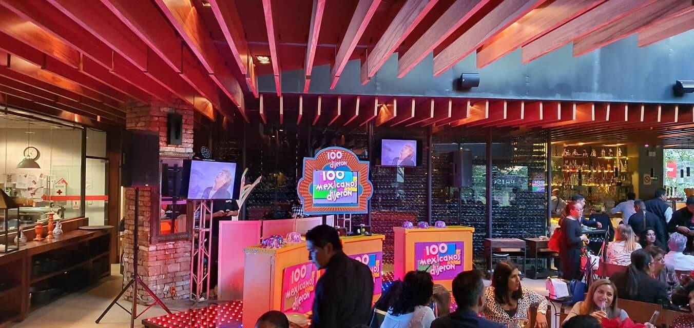 Evento 100 mexicanos